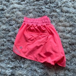 Hot Pink Lululemon Running Shorts